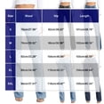 thumbnail image 3 of HongQid Straight Leg Jeans for Women Classic High Rise Jean Petite Boyfried Denim Pants, 3 of 6