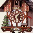 thumbnail image 2 of Horloge Coucou à Demi-Timbered, Cheminée Balayage, 2 of 3
