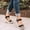 Black, variant on Dvkptbk Wedge Sandals for Women Summer Slip on Slipper Platform Sandals Comfortable Leather Mules Walking Wedge Shoes - Mothers Day Gifts