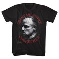 thumbnail image 1 of Godfather Justice Classic Black Adult T-Shirt, 1 of 1