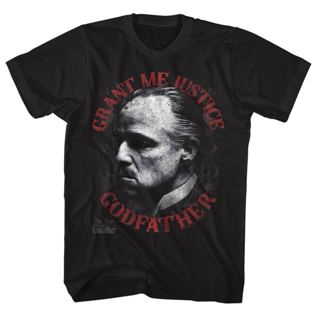 Godfather Justice Classic Black Adult T-Shirt