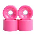 thumbnail image 1 of 4 Pcs Roues de Planche à Roulettes 70 x 51 mm Ensemble de Roues de Longboard 78A Roue Coussin en PU pour Remplacement de Roue de Planche Longue, 1 of 7