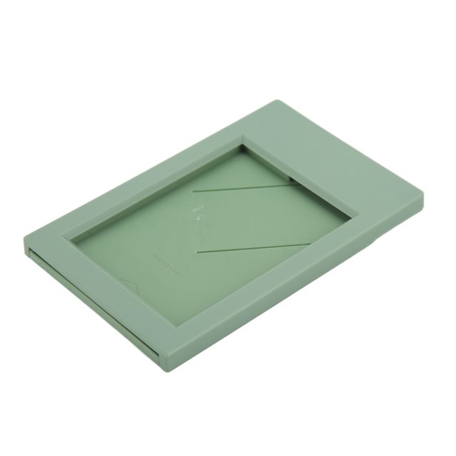 Cadre Photo, Support Rectangulaire Réutilisable en ABS PP Cadre Photo Décoratif Classique pour Photos 3 Pouces Vert Avocat