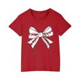 thumbnail image 2 of RXIRUCGD Tout-Petits Enfants Garçons Filles T-shirt à Imprimé d'Halloween Mode Mignon Col Rond Imprimé Manches Courtes Haut ( Rouge, Taille : 5 Ans ), 2 of 4