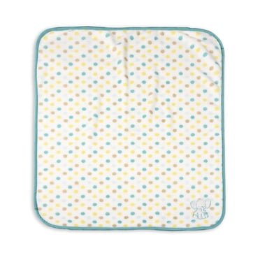 Couverture George pour bébé à motif d'éléphant avec applique