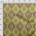 thumbnail image 3 of oneOone Rayon Orange Fabric Tribal Craft Projects Decor Fabric Printed By The Yard 56 Inch Wide, 3 of 4