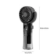 thumbnail image 3 of Dvruxg Portable Misting Fan USB Rechargeable 4-Speed Neck Hanging Air Cooler for Travel Home Office Bedroom - Compact Humidifying Mini Refrigeration Conditioner, 3 of 5