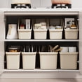 thumbnail image 3 of EGNMCR Wheeled Kitchen Storage Box Cabinet Cookware Storage Rack Seasoning Tank Storage And Organization Cabinet Storage Box Kitchen storage, 3 of 6