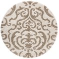 thumbnail image 4 of Safavieh Florida Deangelo Damask Plush Shag Area Rug, 4 of 6