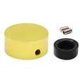 thumbnail image 4 of Milaget Guitar Pedal Footswitch Topper Practical Compact Sturdy Guitar Effects Parts yellow cover, 4 of 9