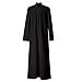 thumbnail image 3 of GraduatePro Clergé Soutane Romaine Adultes Robe de Prêtre Gilet Liturgique Prédicateur Style pour Servir à l'Autel à Simple Boutonnage Noir 54, 3 of 4