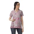 thumbnail image 1 of Moomaya Chemise Tunique Style Enveloppant pour Femmes en Coton Décontracté Col Classique Boutonné, 1 of 6