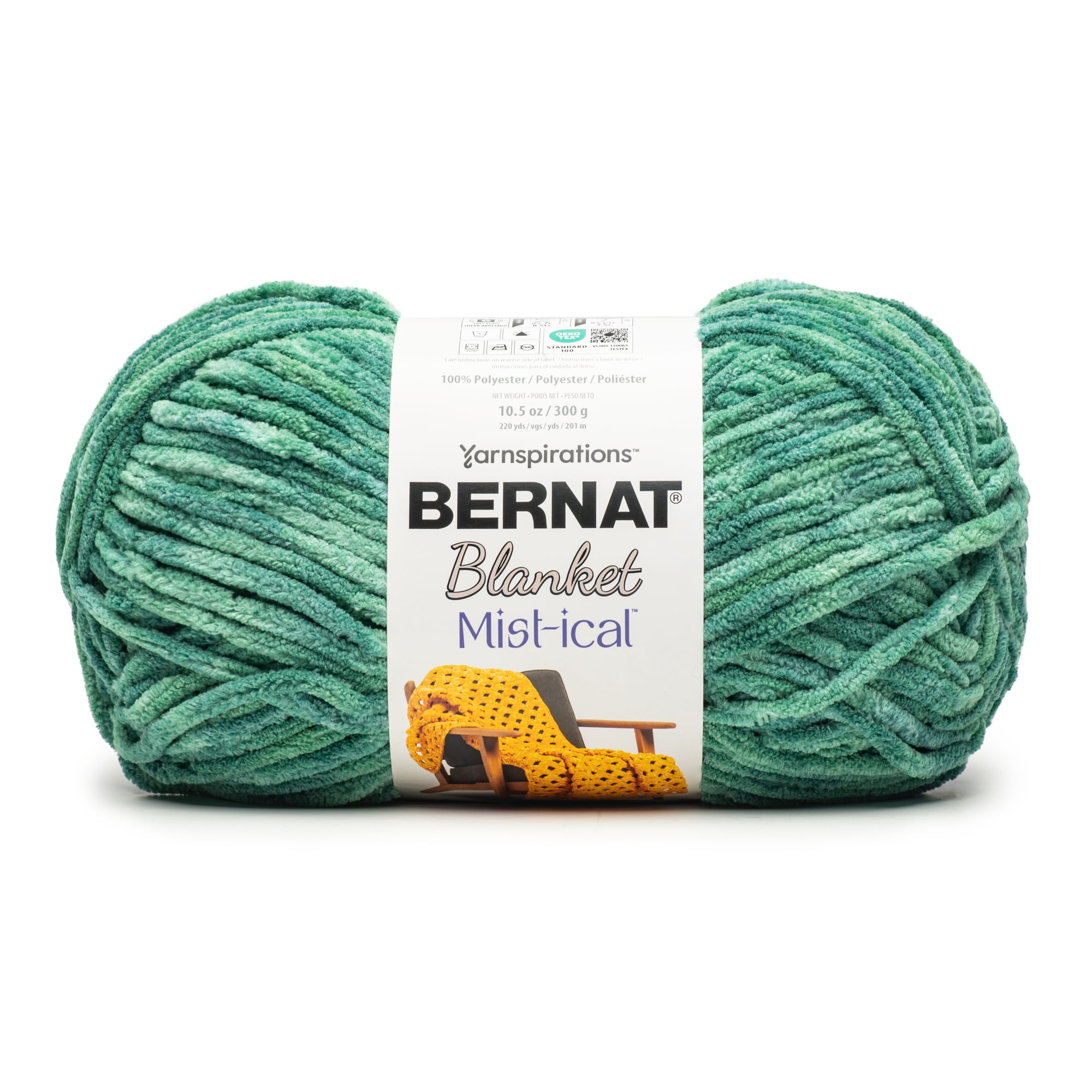 Bernat® Blanket Mist-ical™ #6 Super Bulky Polyester fil