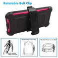 thumbnail image 4 of Mignova pour Google Pixel 4 5,7 Pouces (Version 2019), Étui Robuste Intégral à Double Couche Antichoc avec Béquille et Protecteur d'Écran Intégré pour Google Pixel 4 (Rose), 4 of 6