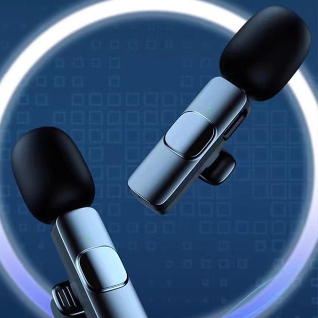 Baohd Collar Clip For Live Broadcasting With Dual Microphone Noise Reduction 2