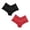 Black, variant on EGNMCR Women's Cotton Underwear, High Waist Breathable Briefs, Soft Underpants, Ladies Stretch Panties Women's New 2PC Solid Color Lace Lace Underwear Women lace panties
