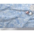 thumbnail image 2 of Soimoi Poly Georgette Fabric Cloud Nature Fabric Prints By Yard 42 Inch Wide, 2 of 5