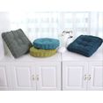 thumbnail image 2 of Coussin d'Oreiller Épaissi Rond pour Patio à la Maison - Vert Foncé, 2 of 4