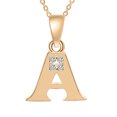 thumbnail image 1 of Daisyyozoid Mode Femmes Cadeau Chaîne Pendentif Colliers Bijoux Lettres Anglaises 26, 1 of 1