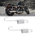 thumbnail image 2 of Unique Bargains 8.5cm Length Motorcycle Silver Tone Bracket Kickstand Spring for CG125 2pcs, 2 of 6