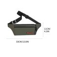 thumbnail image 1 of Birdeem Sac de Taille Mode Hommes et Femmes Sac Messager Grande Capacité Sac de Taille pour Téléphone Portable, 1 of 10