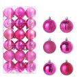 thumbnail image 3 of CEHVOM 36PCS Christmas Xmas Tree Ball Bauble Hanging Home Party Ornament Decor 3CM Clearance, 3 of 3