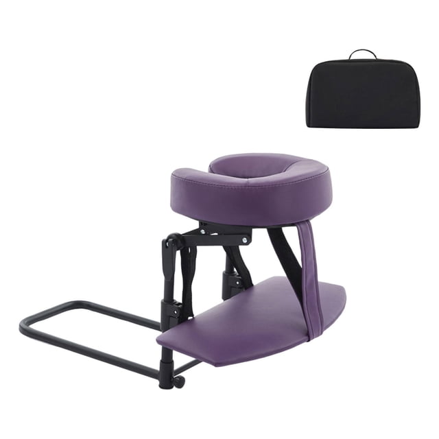 Xuanheng Desktop and Home Mattress Massage Kit Multi Function Eye Surgery Recovery Professional Comfortable with Storage Bag for Salon violet