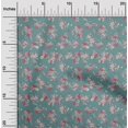 thumbnail image 2 of oneOone Coton Tissu Bleu Sarcelle Robe Tissu Imprimé Imprimé Tissu par la Cour 56 Pouces de Large, 2 of 4