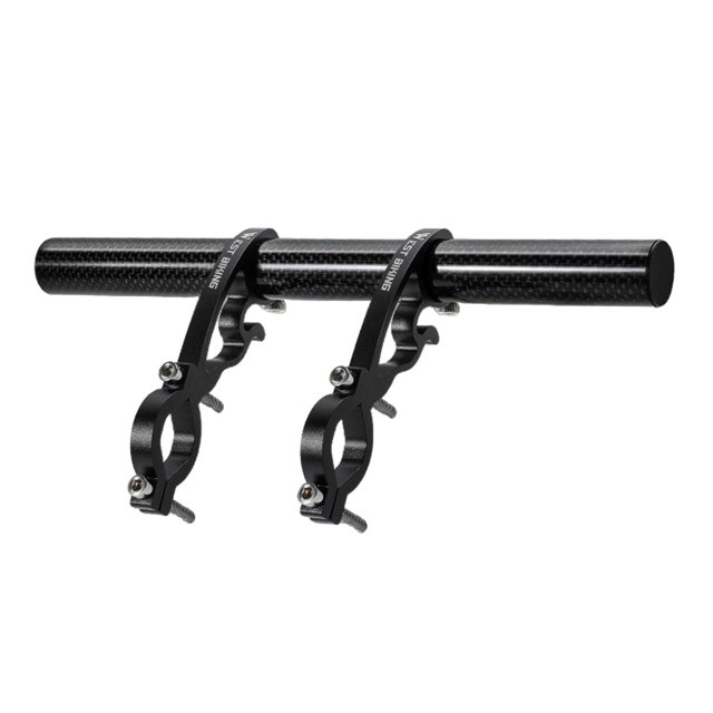 Extension de Guidon de Vélo Support de Lampe en Acier au Carbone