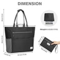 thumbnail image 2 of FTCBJJA Waterproof & Sandproof Beach Tote Bag for Women – Large Capacity Swim Pool Bag Zipper Closure with Small Pouch – Ideal for Beach, Pool, Travel & Weekend Trips, 2 of 5