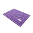 thumbnail image 2 of UNIQUE Double-Sided Self-Healing Cutting Mat 23 × 30 cm (11.8 in) vert, violet, 2 of 2