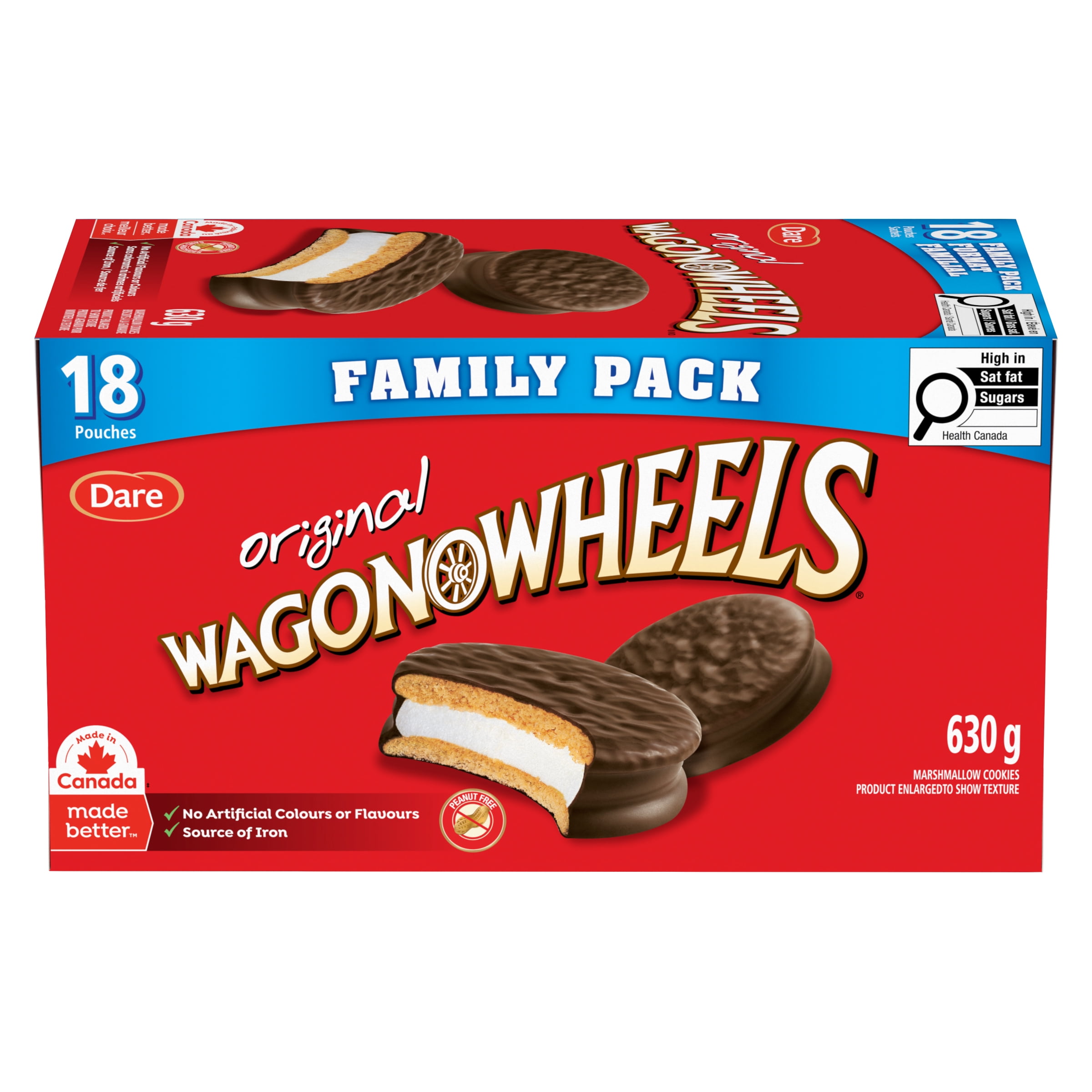 Wagon Wheels Cookies 630g