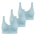 thumbnail image 1 of Birdeem 3 Pcs Soutien-Gorge Confortable Sans Armature Respirant pour Femmes, 1 of 12