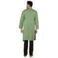 thumbnail image 4 of Atasi Indian Designer Kurta For Mens Party Wear Solid Color Ethnic Long Shirt, 4 of 7