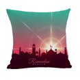 thumbnail image 1 of 2 PCS Throw Pillow Cover Design Ramadan Festival Pillow Case 18"x18" Mystery 34, 1 of 9