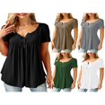 thumbnail image 4 of Hauts Blouse Amples d'Été pour Femmes Grande Taille, 4 of 6