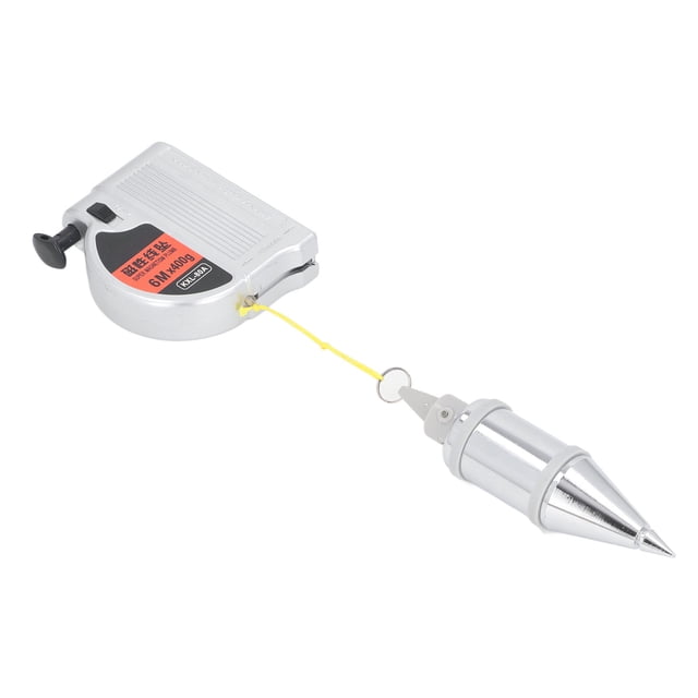 Drop Wire Hammer Retractable 6 Meter Line Drop Vertical Measuring Tool For Construction Site Woodworking