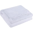 thumbnail image 4 of Zhuge 100% Cotton White King Quilts and Bedspreads, Comfortable Quilted Bedspread and Comforters Quilt Set for All Seasons 98x106 Inch（A）, 4 of 5