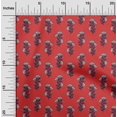 thumbnail image 1 of oneOone Cotton Silk Fabric Leaves & Floral Block Print Fabric BTY 42 Inch Wide, 1 of 4