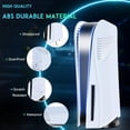 thumbnail image 4 of Enhanced PS5 Disc Edition Console Cover Plates: Durable Shockproof Faceplate with Fan Vents, Anti-Scratch Protection, and Sleek ABS Shell for Playstation 5, 4 of 8