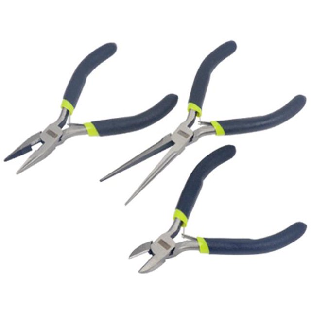 Apex Tool Group-Asia 213194 Pinces Mini avec Coupeur - Ensemble de 3 Pcs