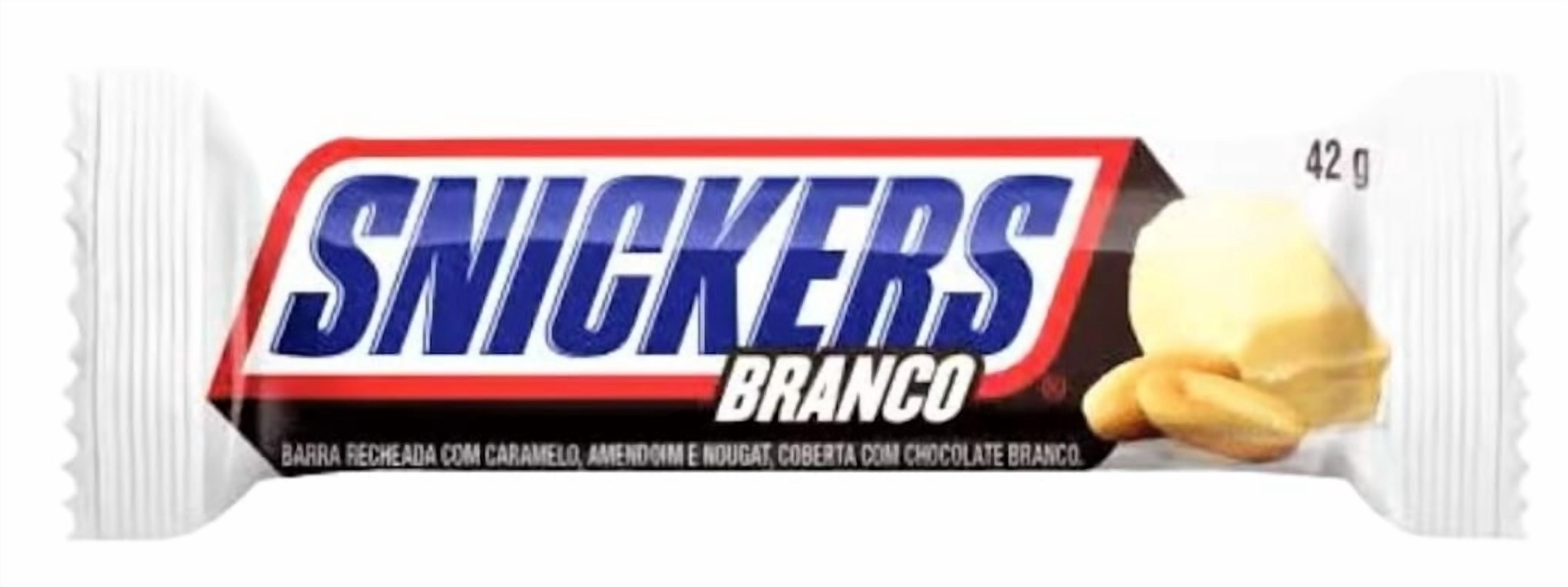Snickers Branco / White Chocolate (Brazil) 42g