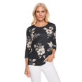 thumbnail image 1 of Iyla Women's 3/4 Sleeve Hacci Top, 1 of 6