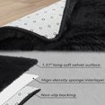 thumbnail image 4 of 3x5 ft Shaggy Area Rugs for Bedroom Living Room Large Fluffy Floor Rugs with Non-Slip Backing, Soft Plush Carpet Rugs Home Décor, 4 of 10