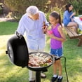 thumbnail image 2 of Patiojoy Electric BBQ Grill Portable Grill with Metal Cooking Grilling Rack Detachable Temperature Control & Removable Grease Collector Black, 2 of 10