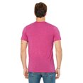 thumbnail image 2 of T-shirt Unisexe à Col Rond en Mélange Triblend à Manches Courtes Bella Canvas, L, Berry Triblend, 2 of 3