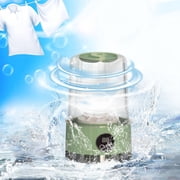 Czzoypi Portable Mini Washing Machine, Wireless Charging Automatic Laundry Cup for Underwear Socks, Small Travel Washer for Delicates Camping Home Bathroom Sink