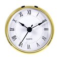 thumbnail image 1 of Clock Insert, Diameter 3.0 inch (76 mm) Hole Movement Easy to Read Wall Decor Retro for Living Room Bedroom Home , Rim Roman, 1 of 7