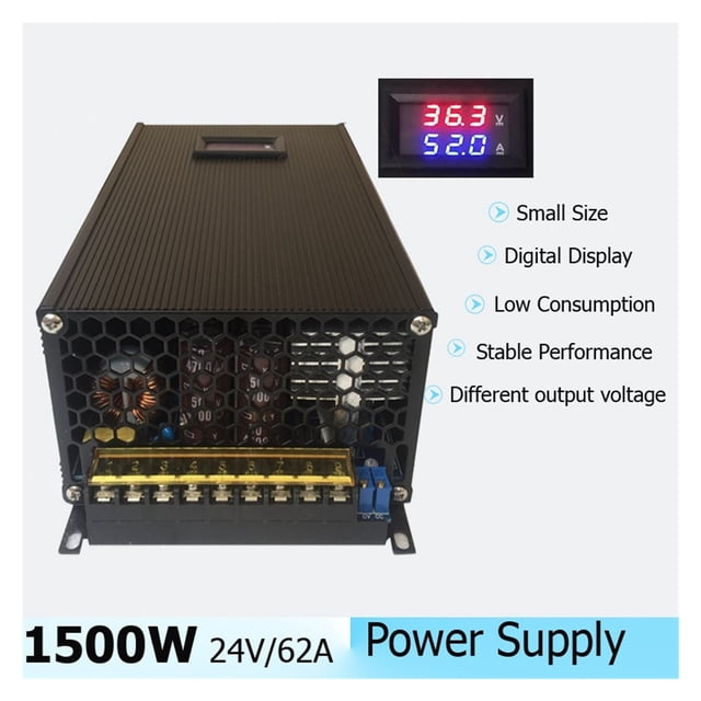 1500W AC à DC Réglable pour Alimentation de Batterie de Pilote LED Stabilisateur de Courant DC, Facile à Utiliser