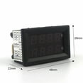 thumbnail image 4 of 50/100A Voltmeter Ammeter LED Dual Digital Volt Amp Meter Test Tester Gauge Current Tester With Shunt, 4 of 9